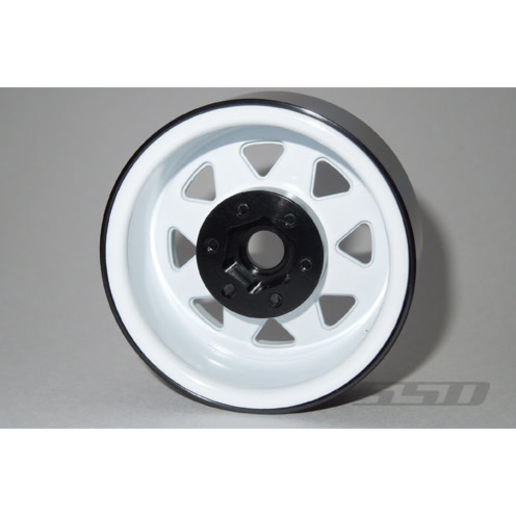 SSD SSD00251 SSD 1.9" Steel 8 Spoke Beadlock Wheels (White) (2)