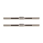 Team Associated ASC6263 Assocaited Turnbuckles, M3x52 mm/2.06 in, silver