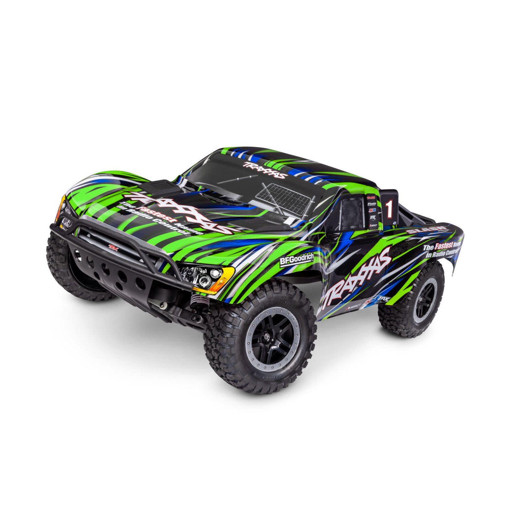 Traxxas TRA58334-4-GRN Traxxas Slash 2WD BL-2s HD Green