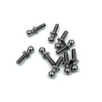 Team Associated ASC6273 Associated RC10 Ballstud Set .30, silver