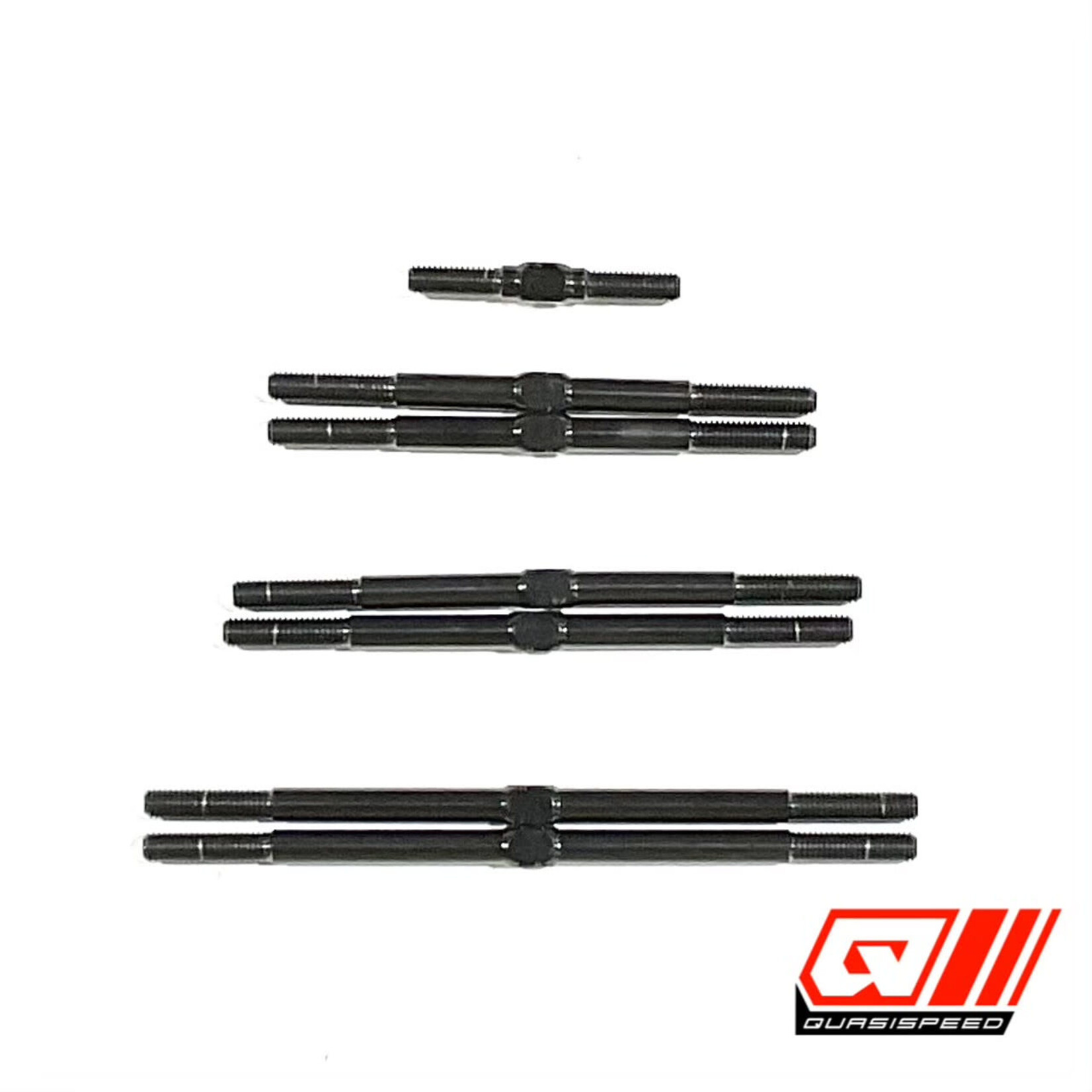 Team GFRP QS-1201 Team GFRp 25 Weapon Black Turnbuckle Kit