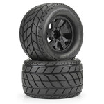 DuraTrax DTX564910 Duratrax 1/8 Bandito 2.0 F/R 3.8" MT Tires Mounted 12mm/14mm Black Ripper (2)