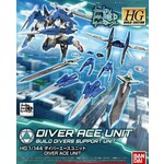 Bandai BAN2426163 Bandai 1/144 HGBD HG Build Divers:R 036 Gundam Diver Ace Support Unit Model Kit