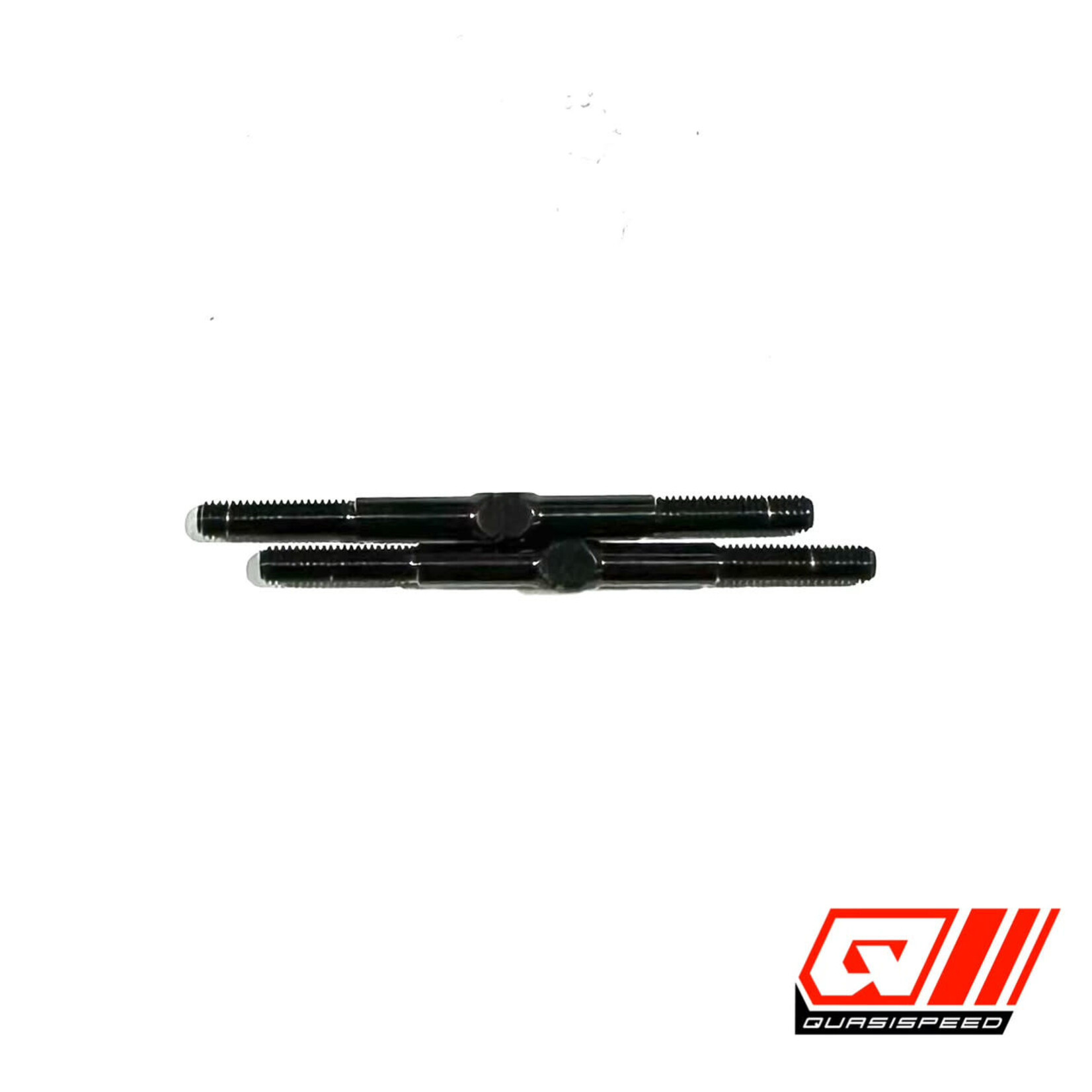 Team GFRP QS-1245B Team GFRP 45mm Black Titanium Turnbuckles