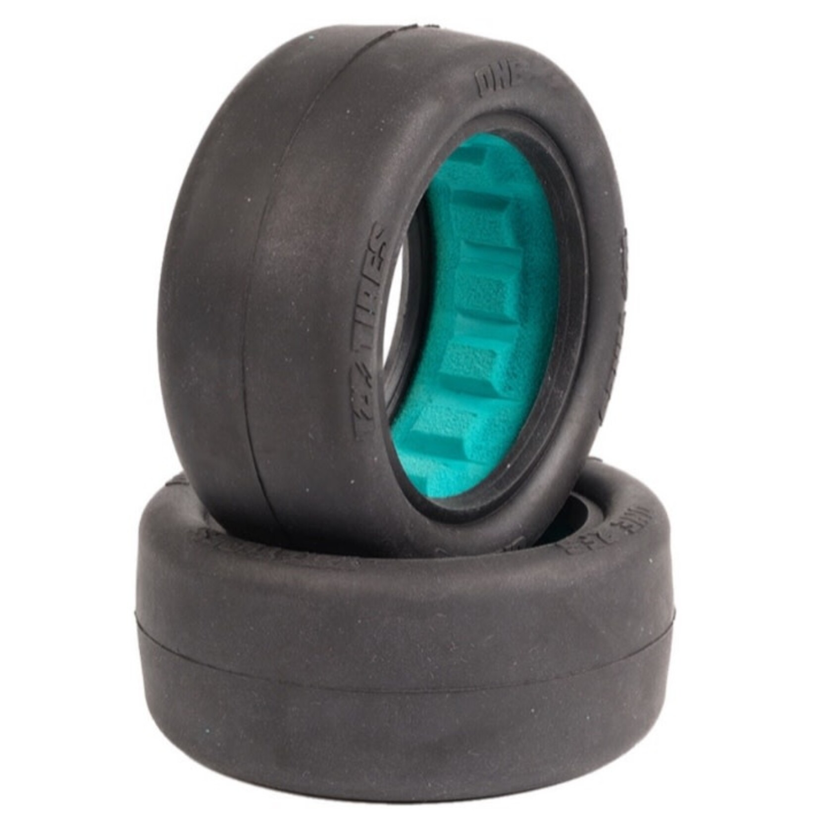 TZO TZO-ONE-2F-T1 TZO 1/10 2WD 2.2 Front Buggy Tire + with Foam (GRAY)