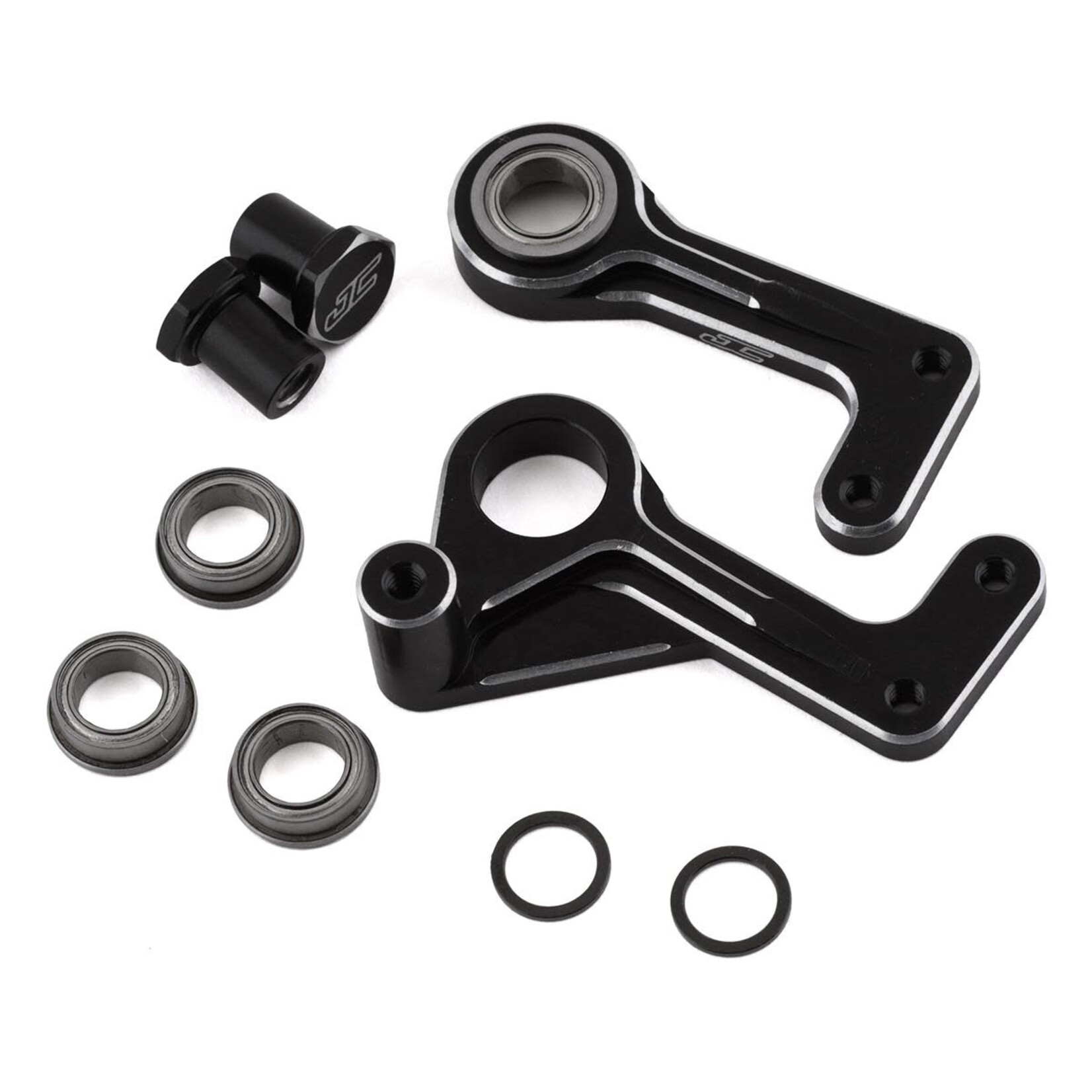 JConcepts JCO2931-2 JConcepts RC10T Aluminum Steering Bellcranks (Black)