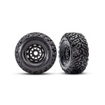 Traxxas TRA10272 Traxxas Maxx Slash Black Wheels w/ Maxx SC Belted Tires (2)