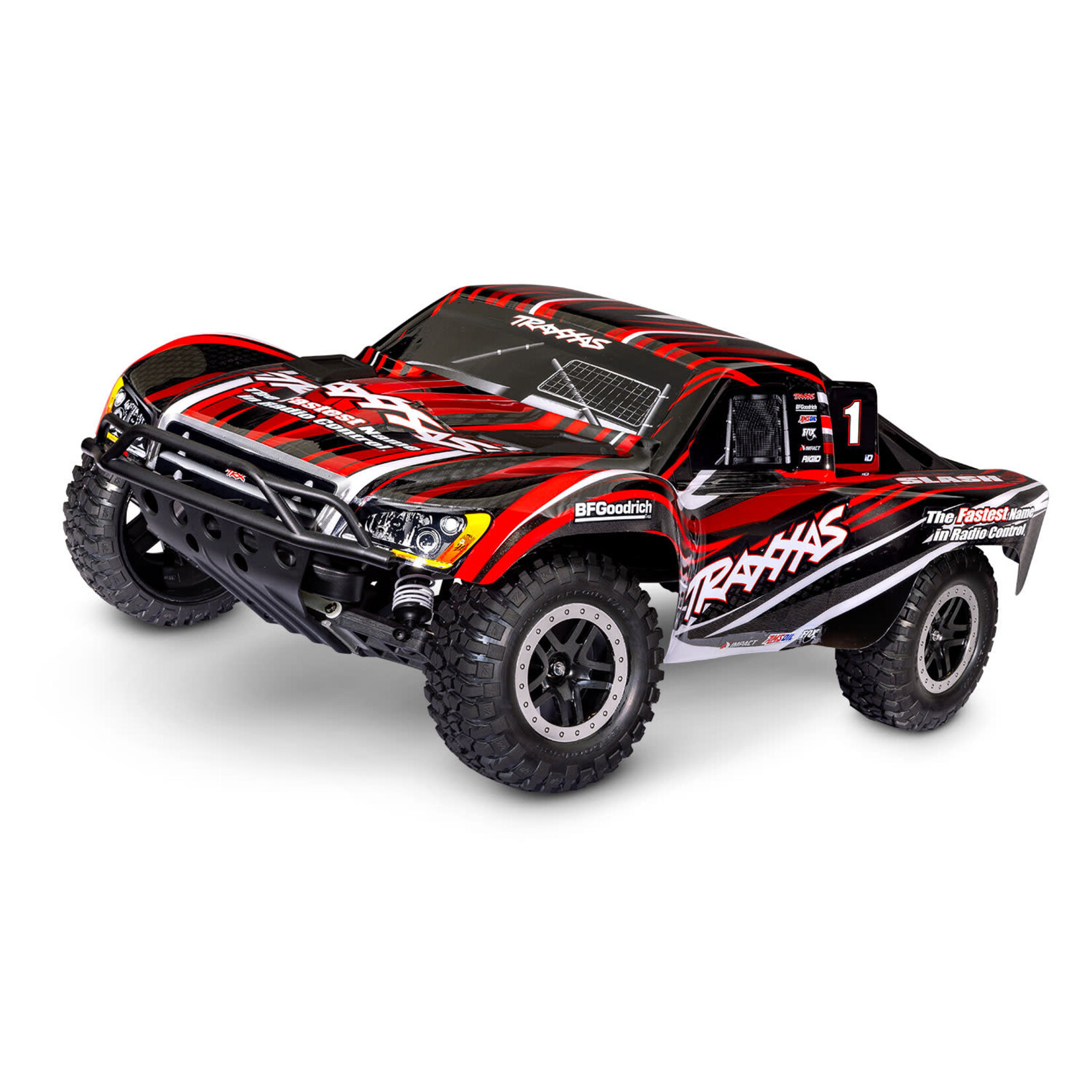 Traxxas TRA58234-8-RED Traxxas Slash 2WD HD w/USB-C Red
