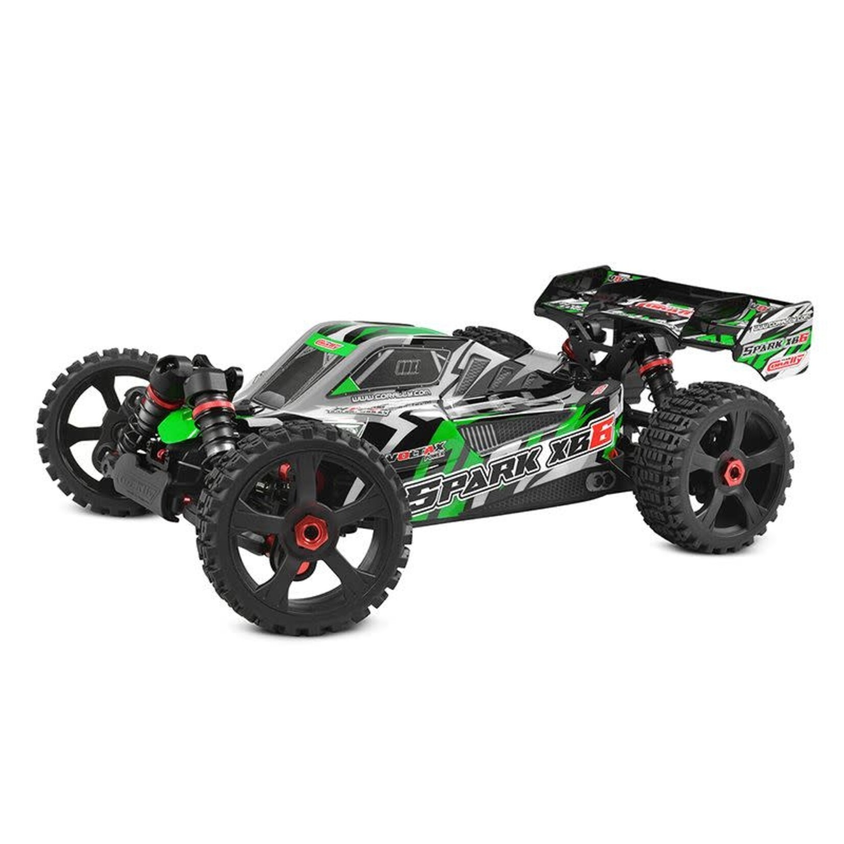 Team Corally COR00285-G Team Corally Spark XB6 1/8 6S Basher Buggy Green