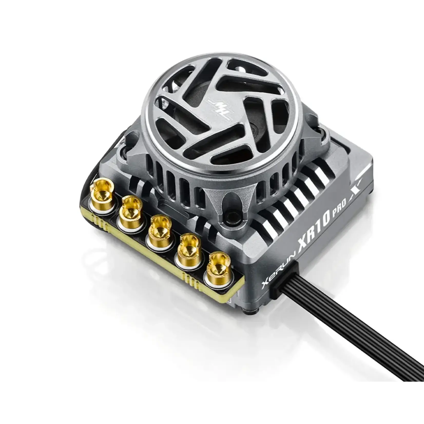 HobbyWing HW30112620 Hobbywing Xerun XR10 Pro G3X Stock Spec 1/10 160A Sensored Brushless ESC (Titanium Grey)