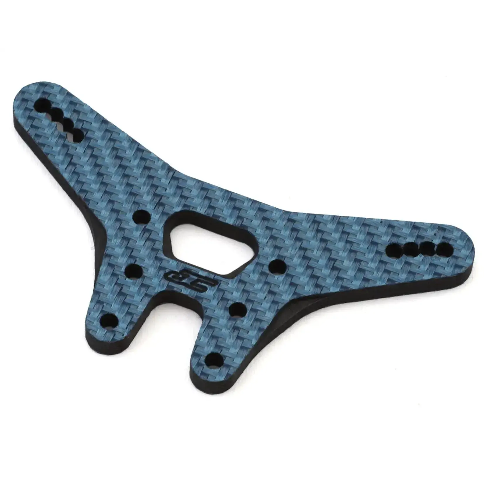 JConcepts JCO5199-1 JConcepts RC10B7 Carbon Fiber Rear Shock Tower (Blue)