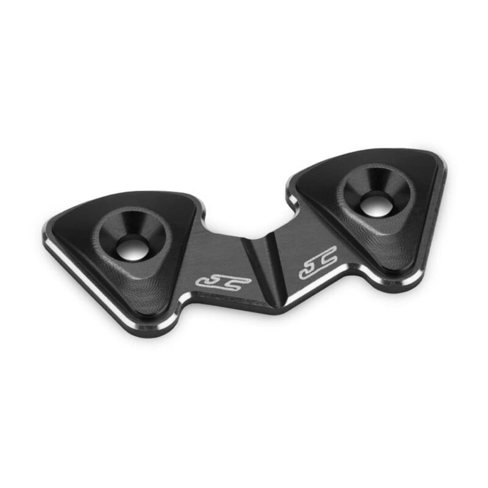 JConcepts JCO5203-2 JConcepts RC10B7 Aluminum 1-Piece Rear Wing Button- Black