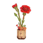 Robotime ROETW052 Robotime ROWOOD Red Carnation
