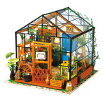 Robotime ROEDG104 Robotime Rolife Cathy's Flower House DIY Miniature House 3D Wooden Kit
