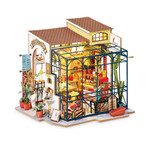Robotime ROEDG145 Robotime Rolife Emily's Flower Shop Miniature 3D Wooden House Kit