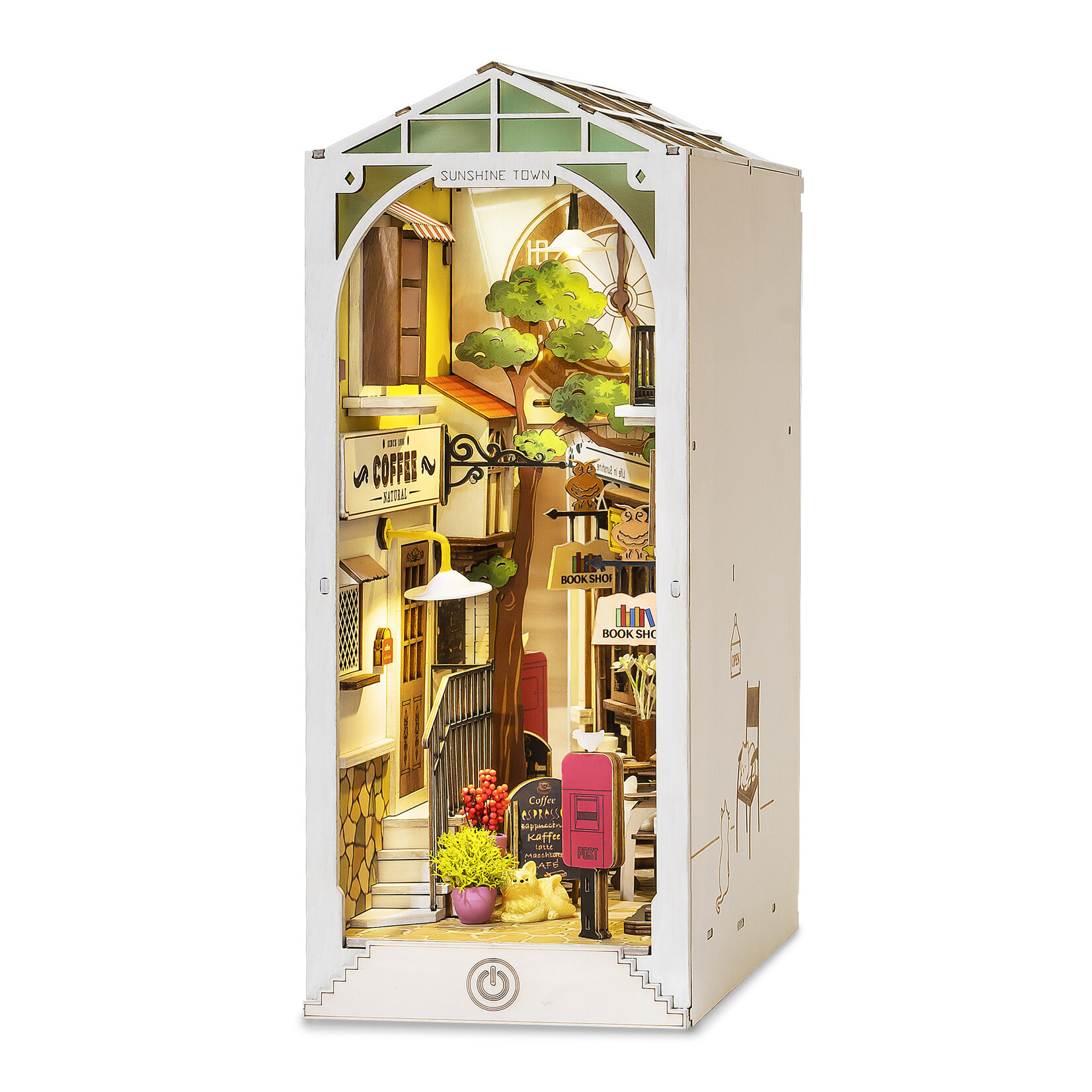Robotime ROETGB02 Robotime Sunshine Town Book Nook