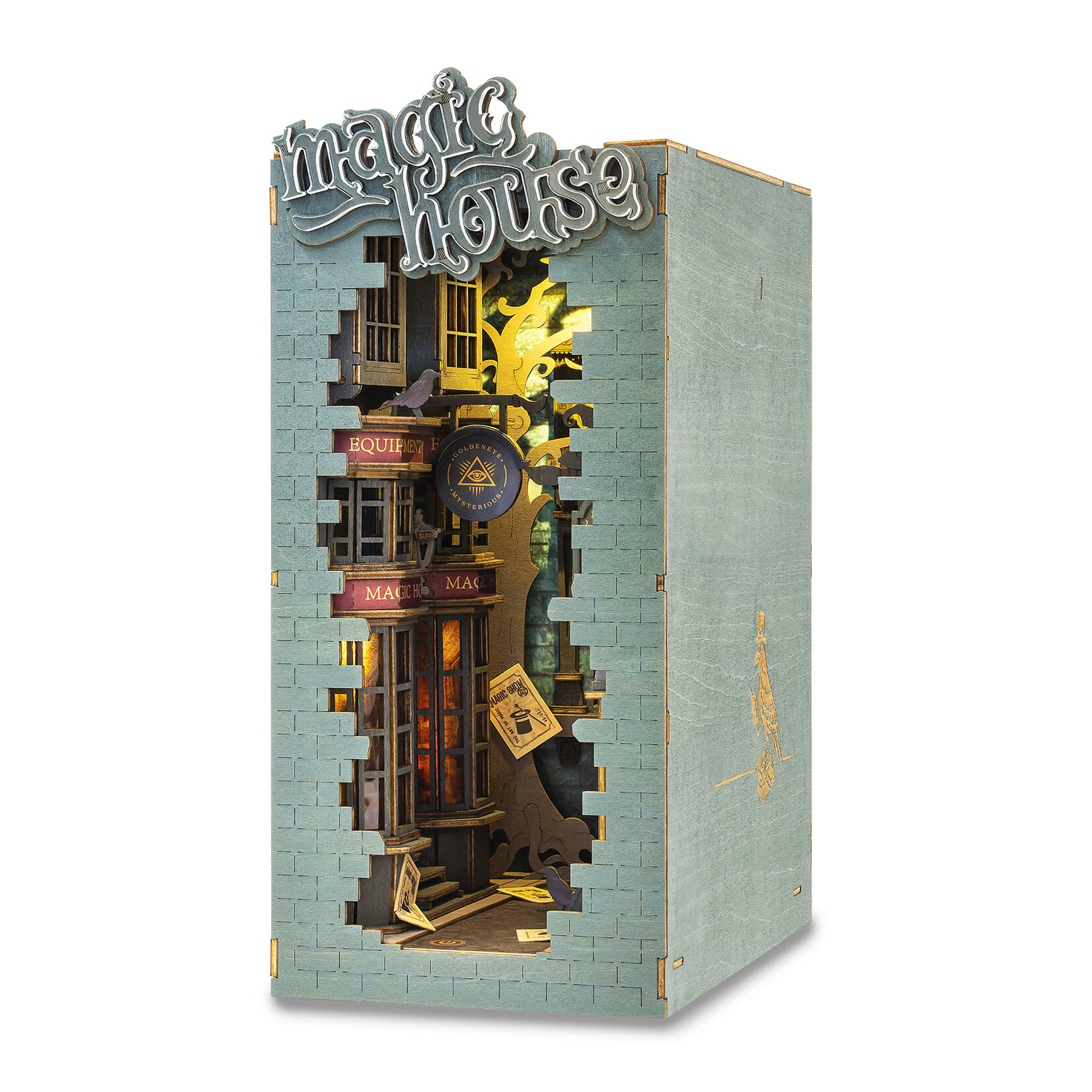 Robotime ROETGB03 Robotime Stories in Books; Magic House