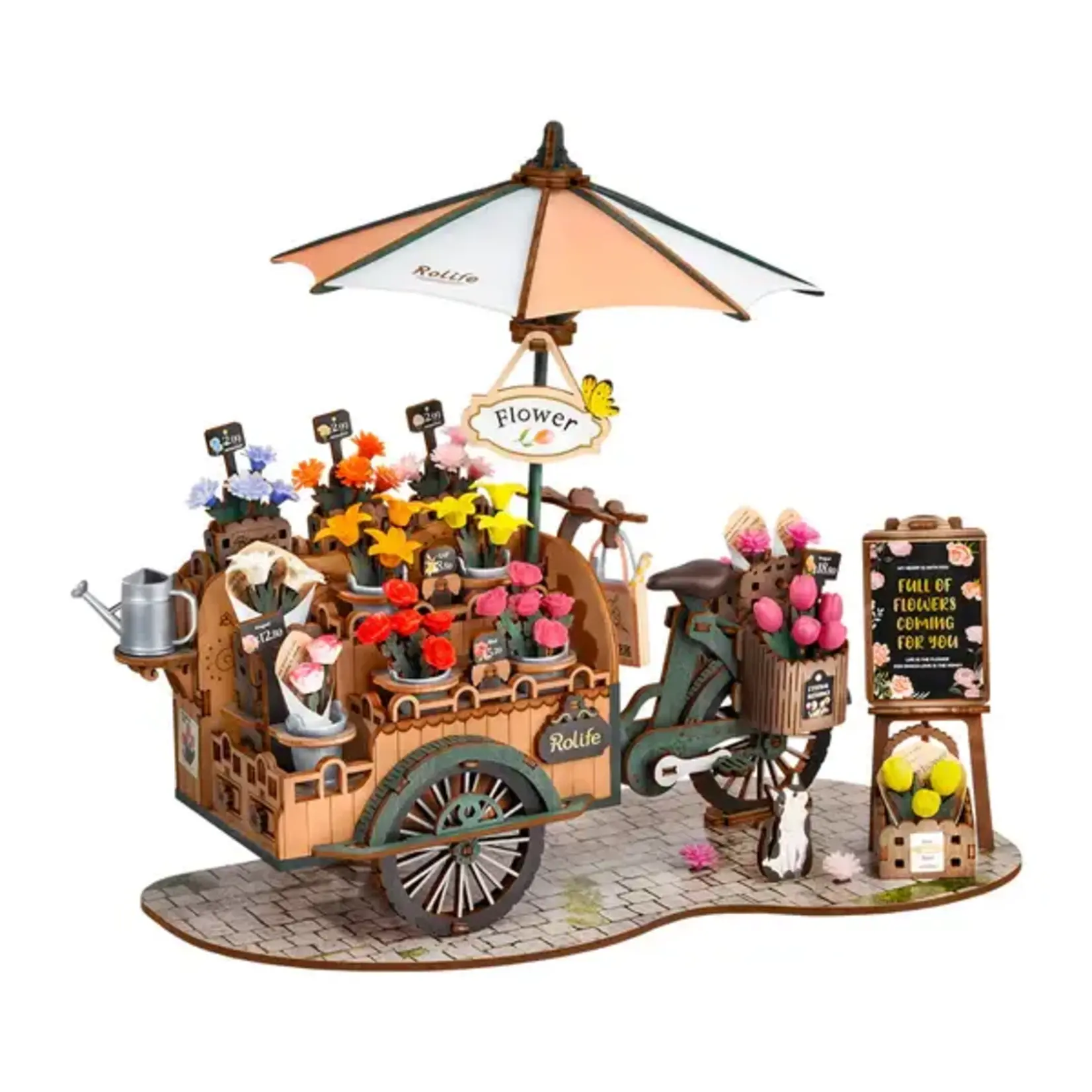 Robotime ROETGS03 Robotime  Blossom Cart
