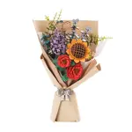 Robotime ROETW01H Robotime Wooden Flower Bouquet 3D Wooden Puzzle