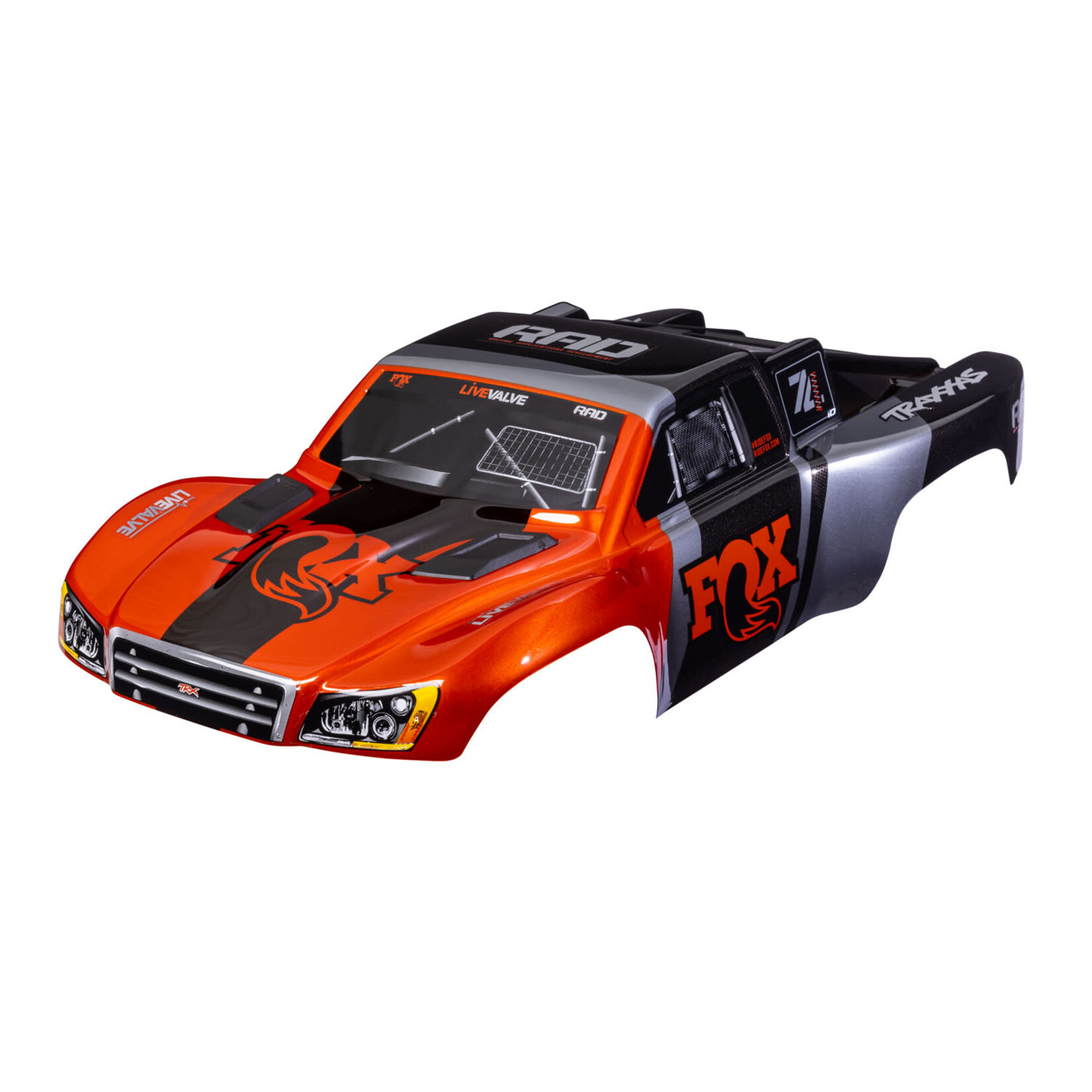 Traxxas TRA6849-FOX Traxxas Slash Fox Pre-Painted Body Clipless