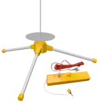 Estes EST2464 Estes Flying Model Rocket Mini Engine Launch Pad & Controller Starter Set