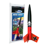 Estes EST2100 Estes Mini Der Red Max Flying Model Rocket Kit