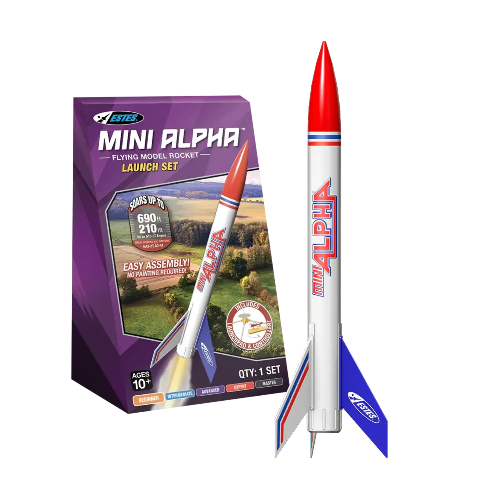 Estes EST2458 Estes Mini Alpha Rocket Launch Set