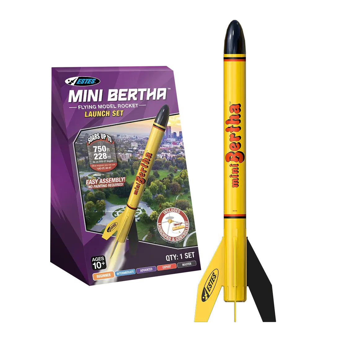 Estes EST2469 Estes Mini Bertha Rocket Launch Set - Hobby Action Chandler