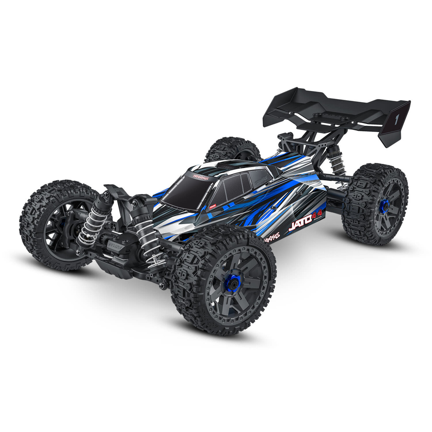 Traxxas TRA90154-4-BLUE TRAXXAS JATO 4x4 Brushless BL-2S Blue