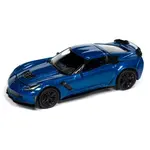 Auto World AWSP165B Auto World 2019 Chevrolet Corvette Z06 (Elkhart Lake Metallic) 1:64 Diecast