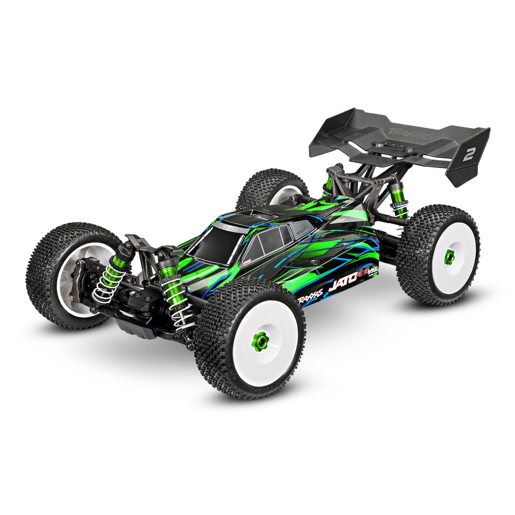 Traxxas TRA90386-4-GRN TRAXXAS JATO 4x4 VXL Brushless Green