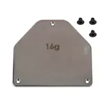 Team Associated ASC92445 Team Associated RC10B7 Factory Team Steel Servo Weight Plate (16g)