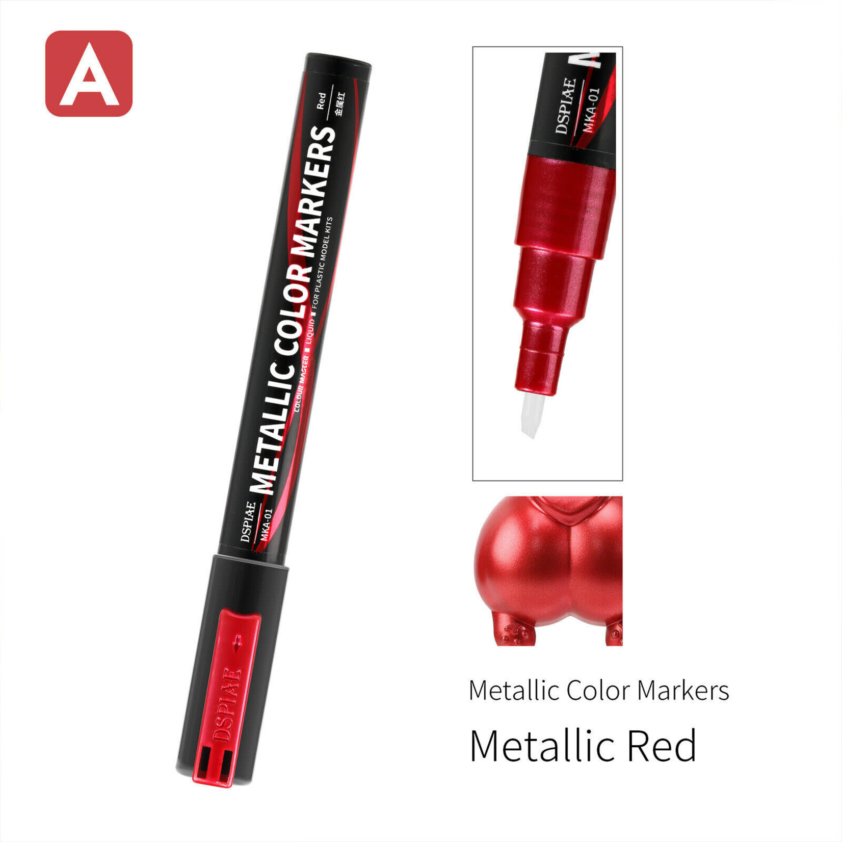 DSPIAE DSP-MKA-01 DSPIAE Super Metallic Marker Metallic Red