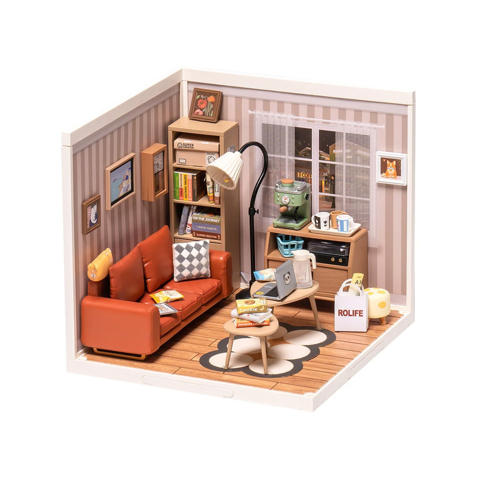 Robotime ROEDW007 Robotime Cozy Living Lounge