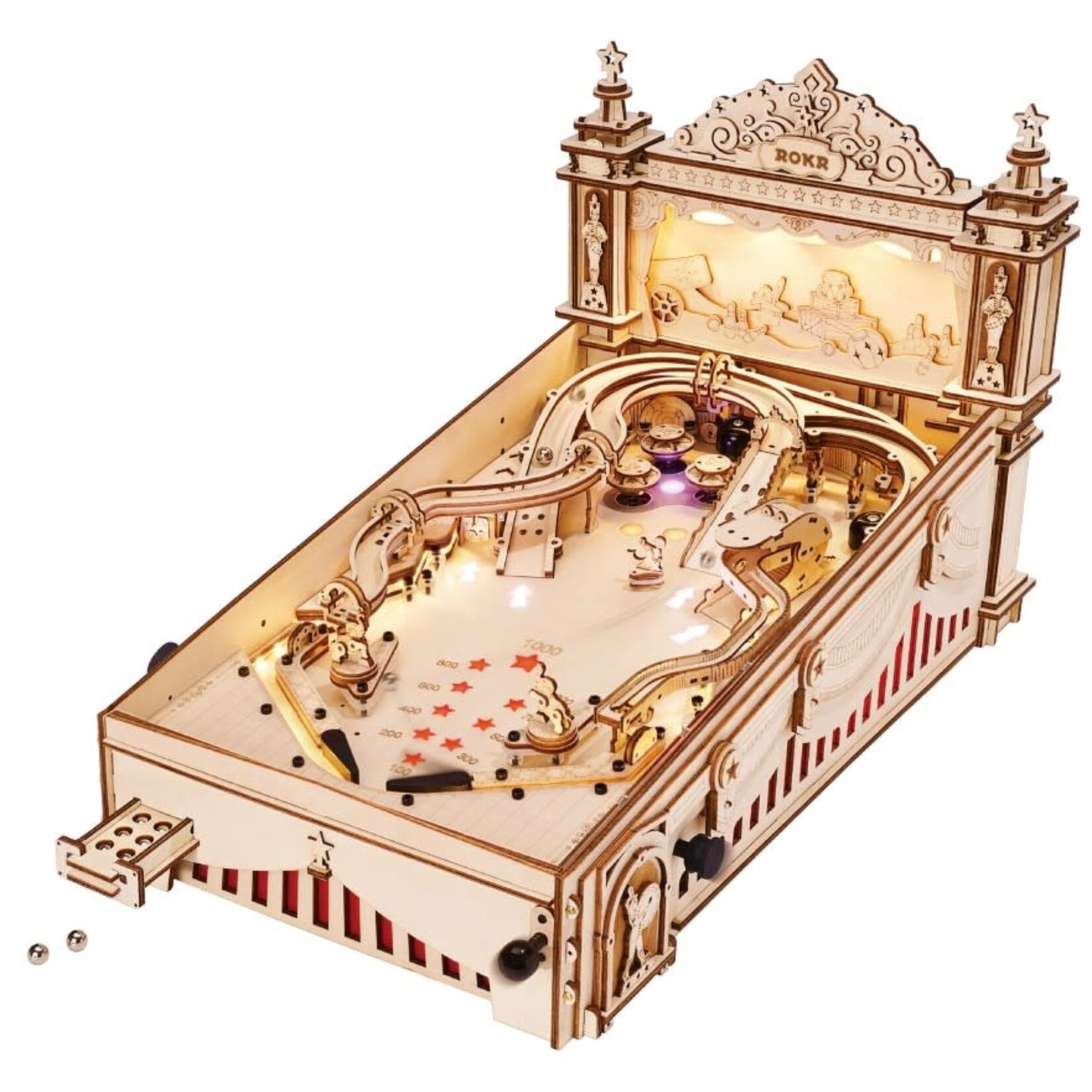 Robotime ROEEG01 Robotime 3D Circus Pinball Machine