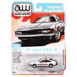 Auto World AWSP166B Auto World 1983 Toyota Celica Supra (White w/Toyota Grand Prix of Long Beach Official Pace Car Graphics & Roof Lightbar) 1:64 Diecast