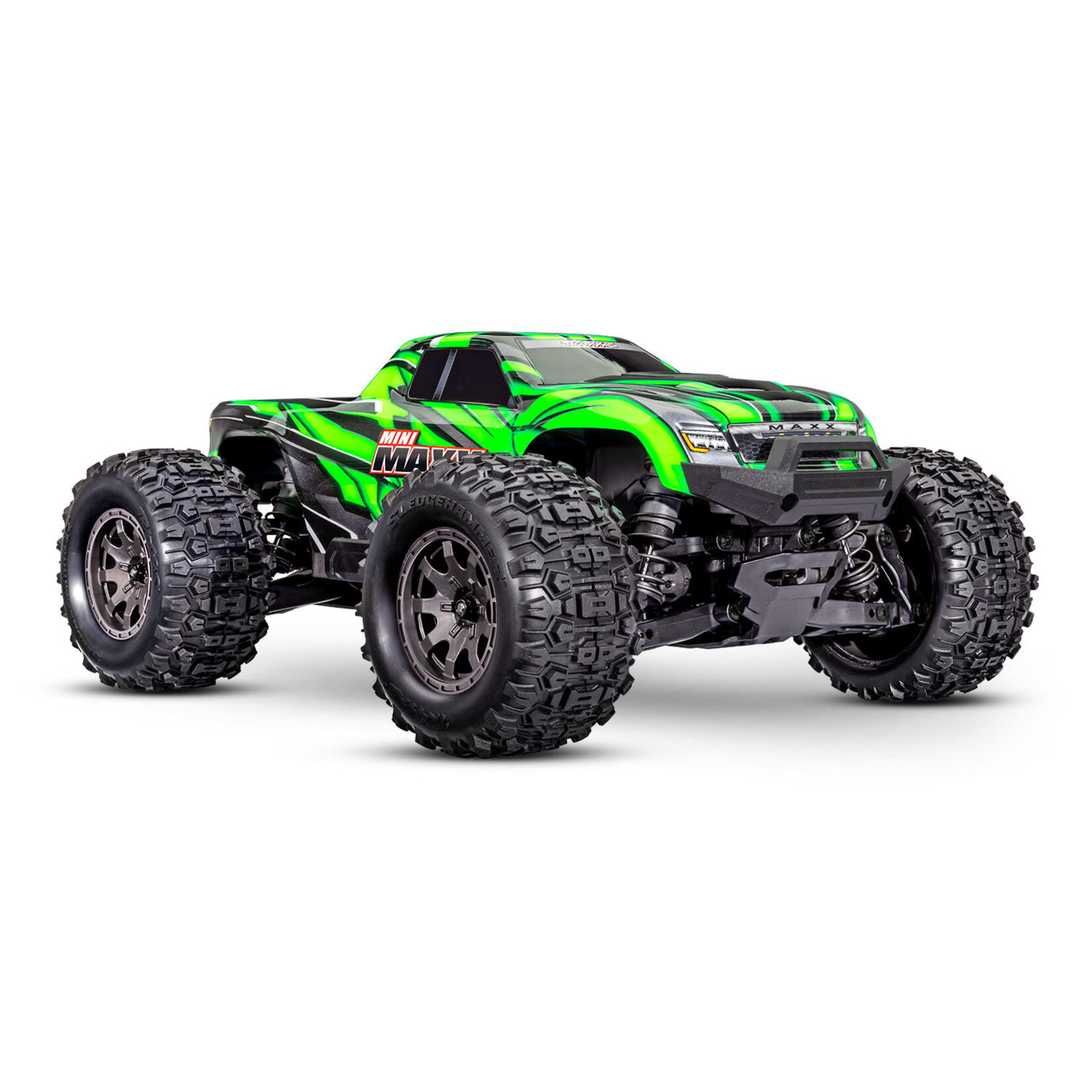 Traxxas TRA107154-1-GRN Traxxas Mini Maxx BL-2S Green
