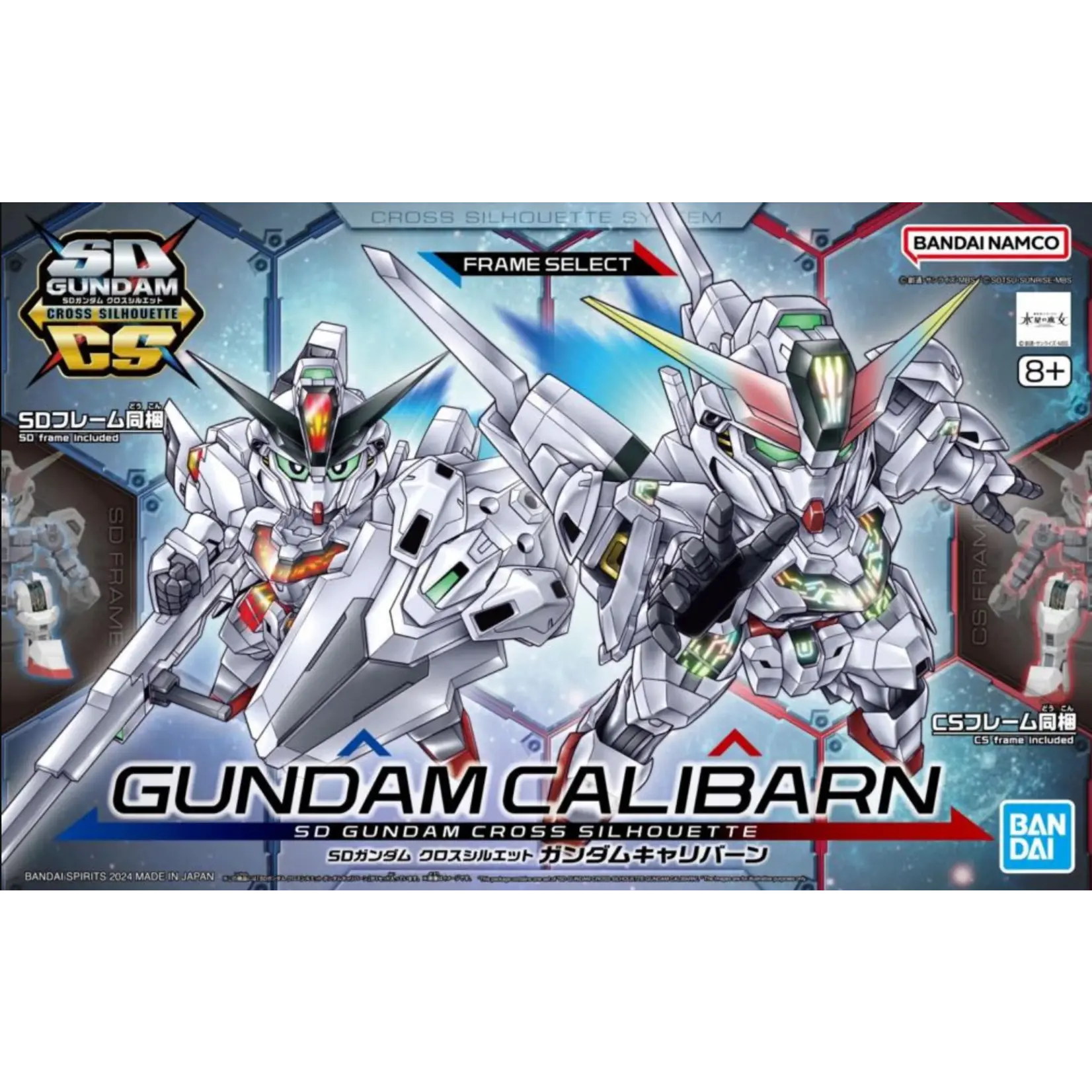 Bandai BAN2704786 Bandai SD Gundam Calibarn Witch from Mercury SDCS