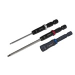 MIP MIP9625 MIP Speed Tip Hex Driver Wrench Set Gen 2, 1.5mm, 2.0mm Hex Wrench & 7.0mm Nut Driver