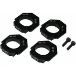 Hot Racing HRAGRM18V01 Hot Racing Arrma Grom Aluminum Motor Mount Set (Black) (16-27T)