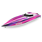 Traxxas TRA106064-4-PINK Traxxas Disruptor 4s Boat Pink