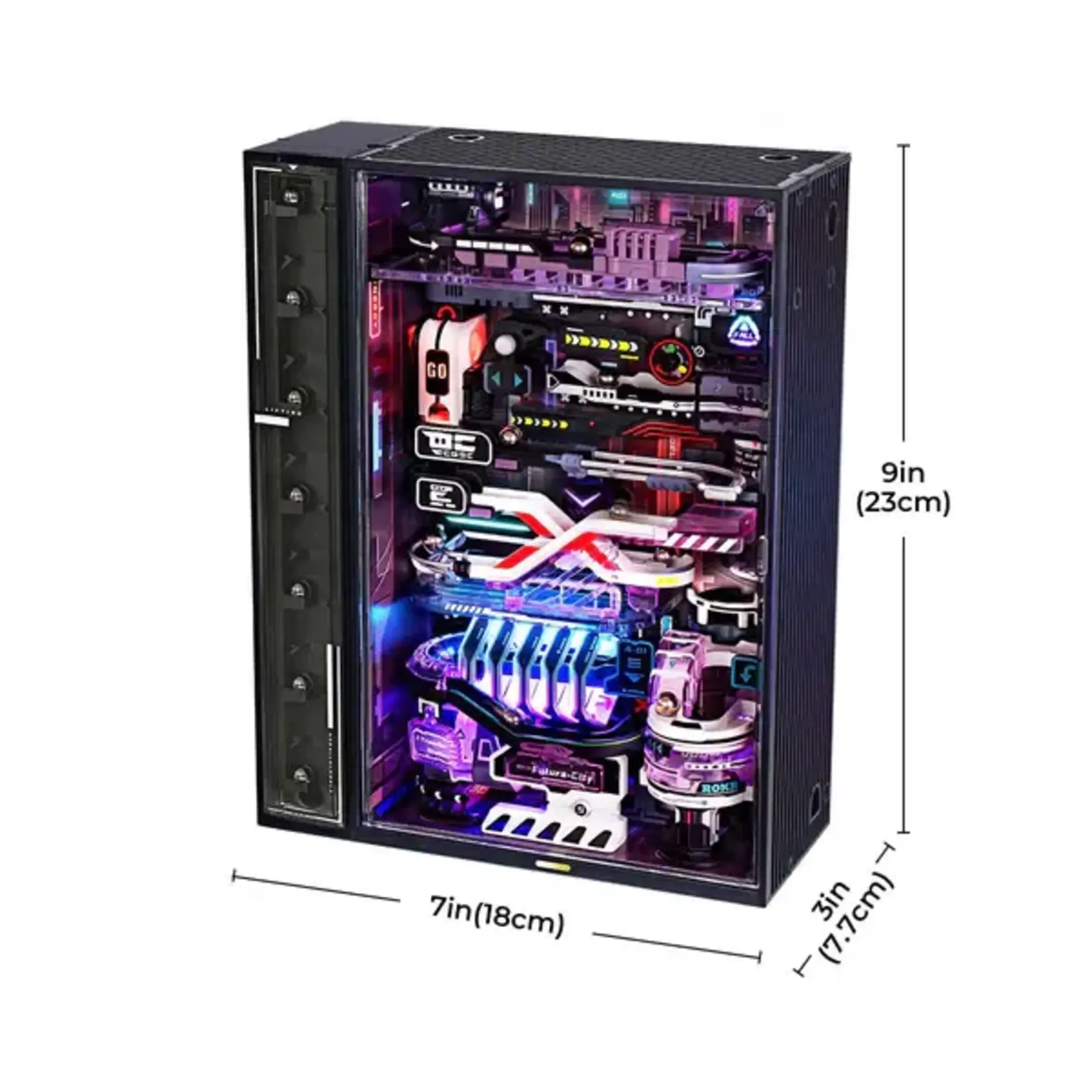 Robotime ROEMR02S Robotime The Future City with Automatic Ascent Set