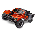 Traxxas TRA58376-74-FOX Traxxas Slash 2wd VXL Extreme HD FOX