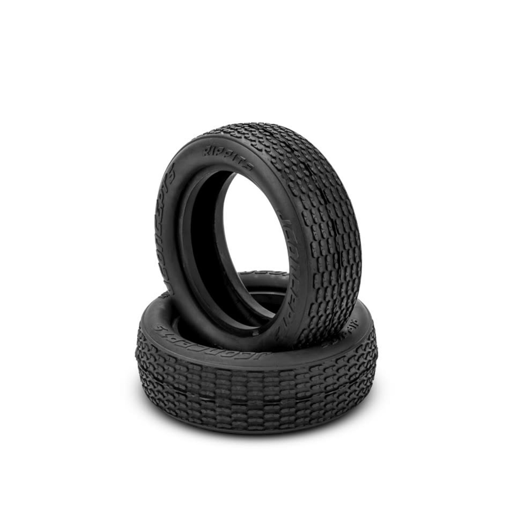 JConcepts JCO4087-01 JConcepts Rippits - Dirt Oval, HD Carcass, 2.2" Front Buggy Tire Blue