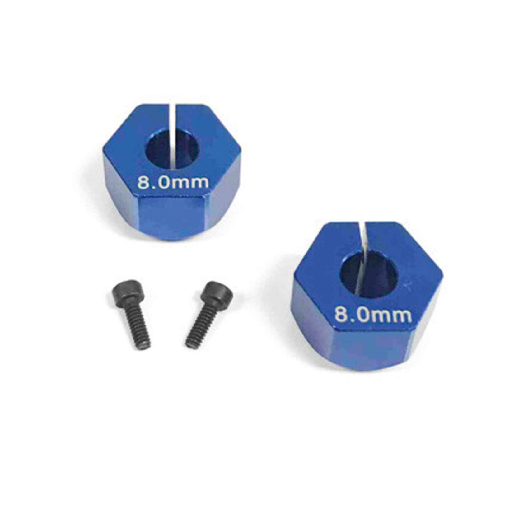 Custom Works RC Products CW7281 Custom Works 12MM CLAMPING HEX FOR 5MM AXLE, 8MM OFFSET