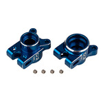 Team Associated ASC92473 Associated RC10B7 Factory Team Aluminum Rear HRC Hub Set (Blue) (2)