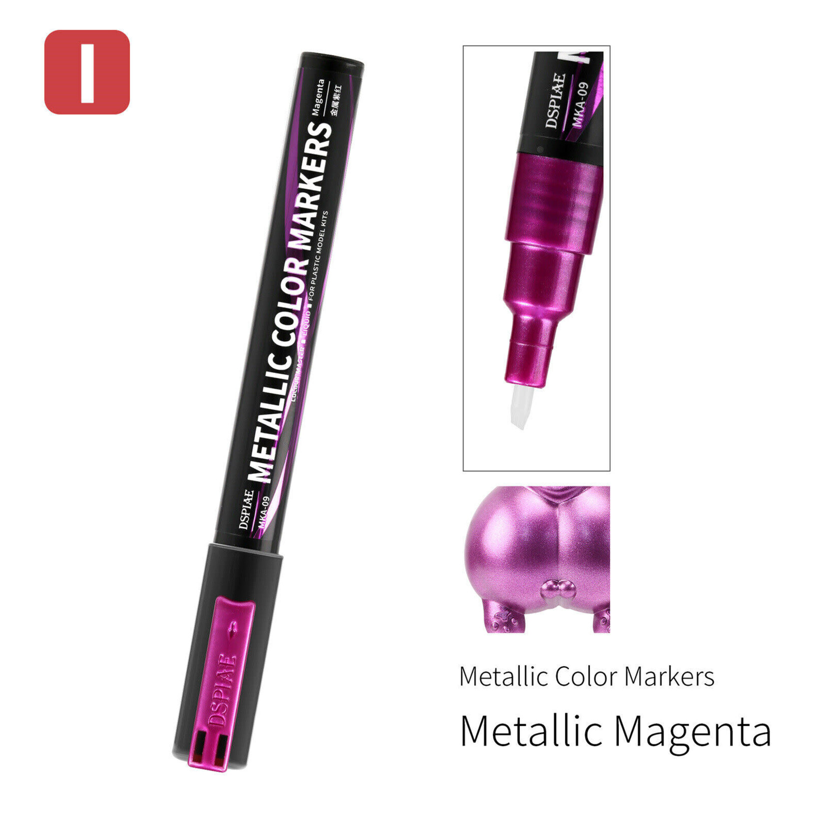 DSPIAE DSP-MKA-09 DSPIAE Super Metallic Marker Metallic Magenta