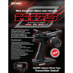 Sanwa SNW101A32971A Sanwa M17S FH5/FH5U Radio w/ RX-493i receiver