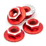 1UP 1UP870501 1up Racing 7075 Aluminum Lockdown M4 Wheel Nuts Red