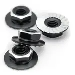 1UP 1UP870001 1up Racing 7075 Aluminum Lockdown M4 Wheel Nuts Black